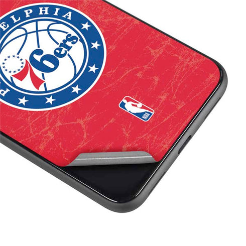 NBA Philadelphia 76ers Distressed Google Pixel 4 XL Skin